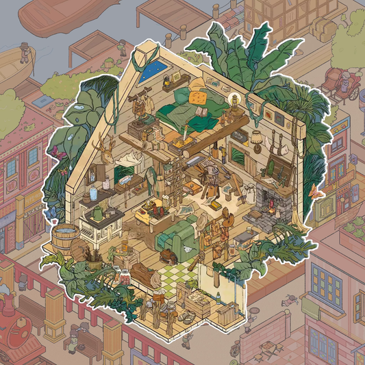 Lily’s Exploration Series III - Street of 1920s | Captain’s Room | Stellar Isle | Hunter’s Cabin